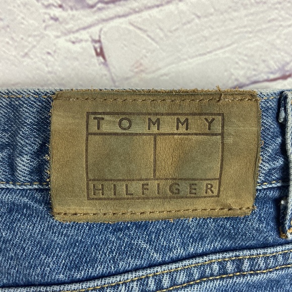 Vintage Men's Tommy Hilfiger Straight Blue Jeans Size: 34 x 32 - Picture 5 of 12